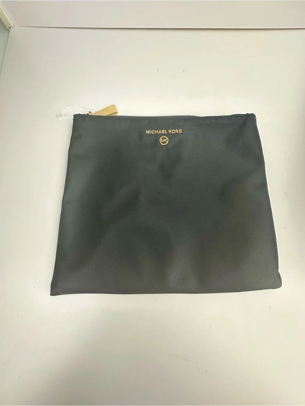 Michael Kors Black Nylon Large Tote with Gold-Tone Hardware